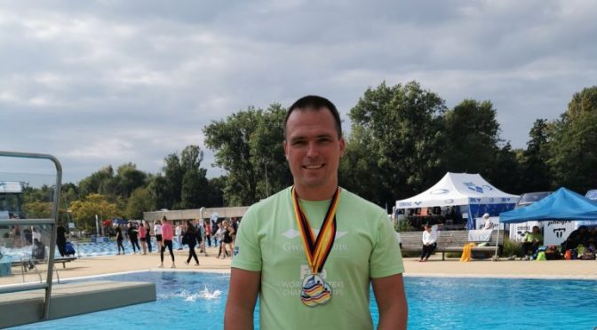 3x Gold für den Nienburger FSV-Schwimmer Michael Ritter bei den 52. Deutschen Meisterschaften der Masters in Braunschweig